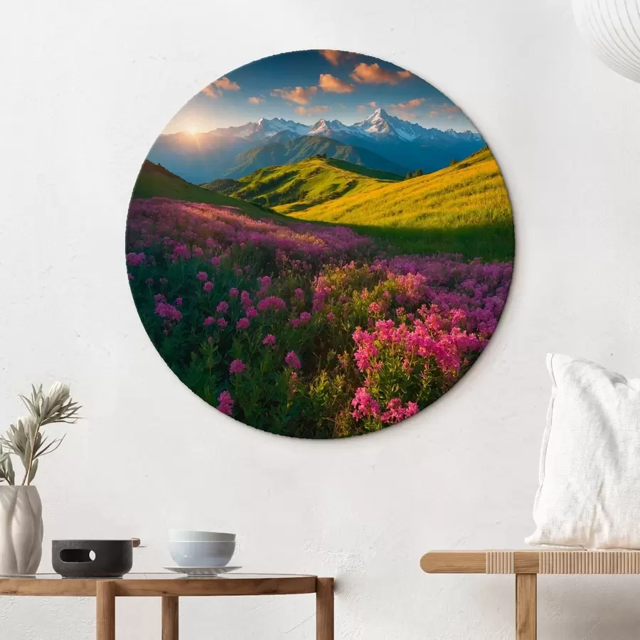 murales de pared Violetas en las cumbres r41317