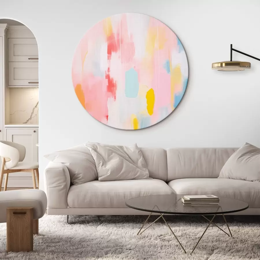 murales de pared Pinceladas de abstracción en estilo moderno r41331