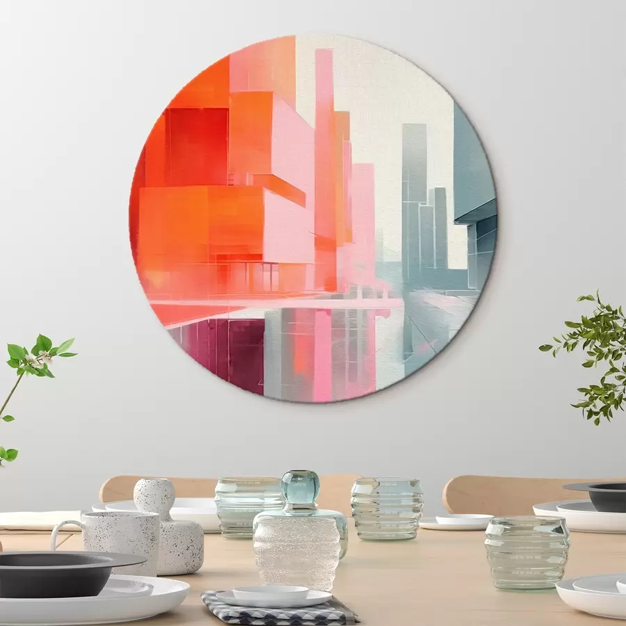 murales de pared Minimalismo abstracto urbano r41333