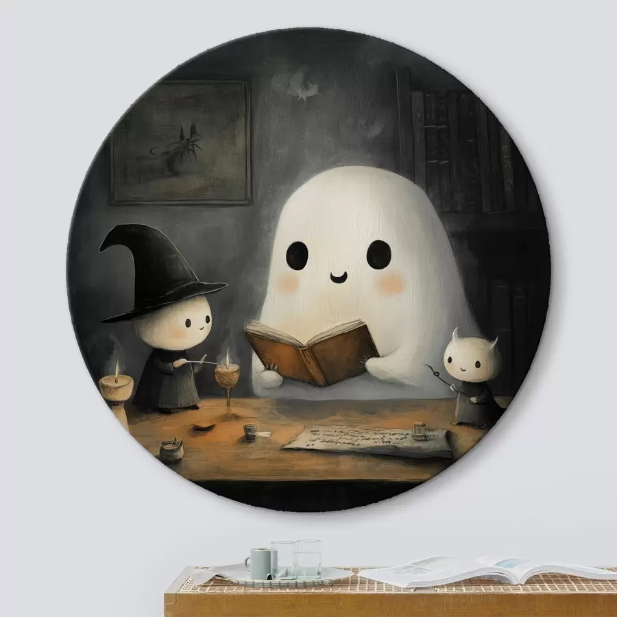 murales de pared Privyd lee un libro a sus amigos r41343