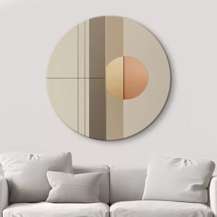 murales de pared Abstracción con formas geométricas r41359