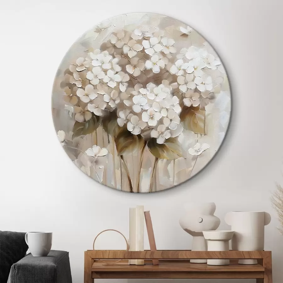 murales de pared Flores de hortensia r41403