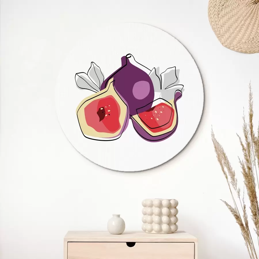 murales de pared Dibujo lineal y abstracto r41467