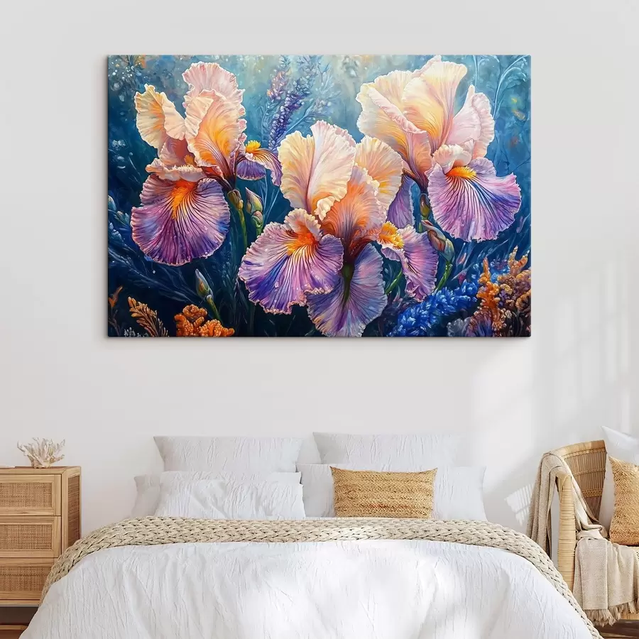 murales de pared Lirios grandes s42327