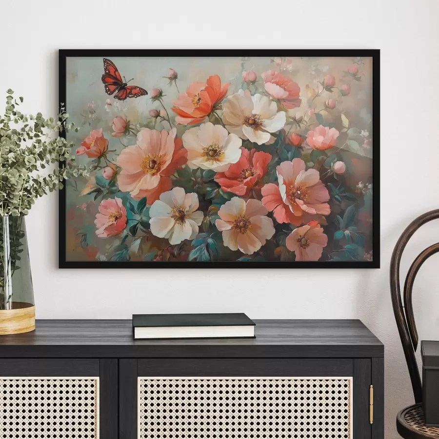 murales de pared Arreglo floral f42331