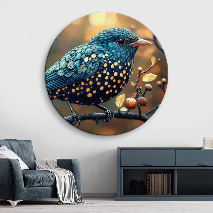 murales de pared Pájaro grande y brillante r42329