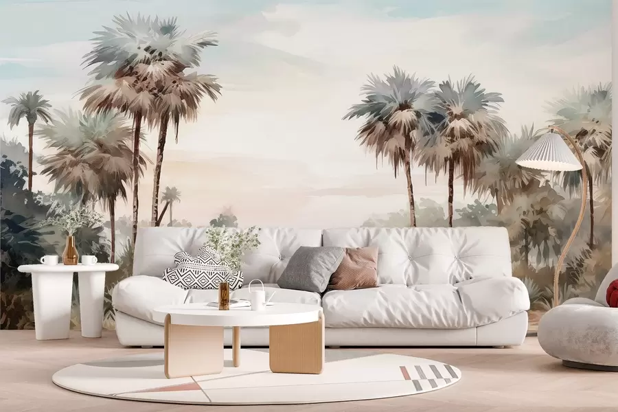 murales de pared Paisaje tropical w08597