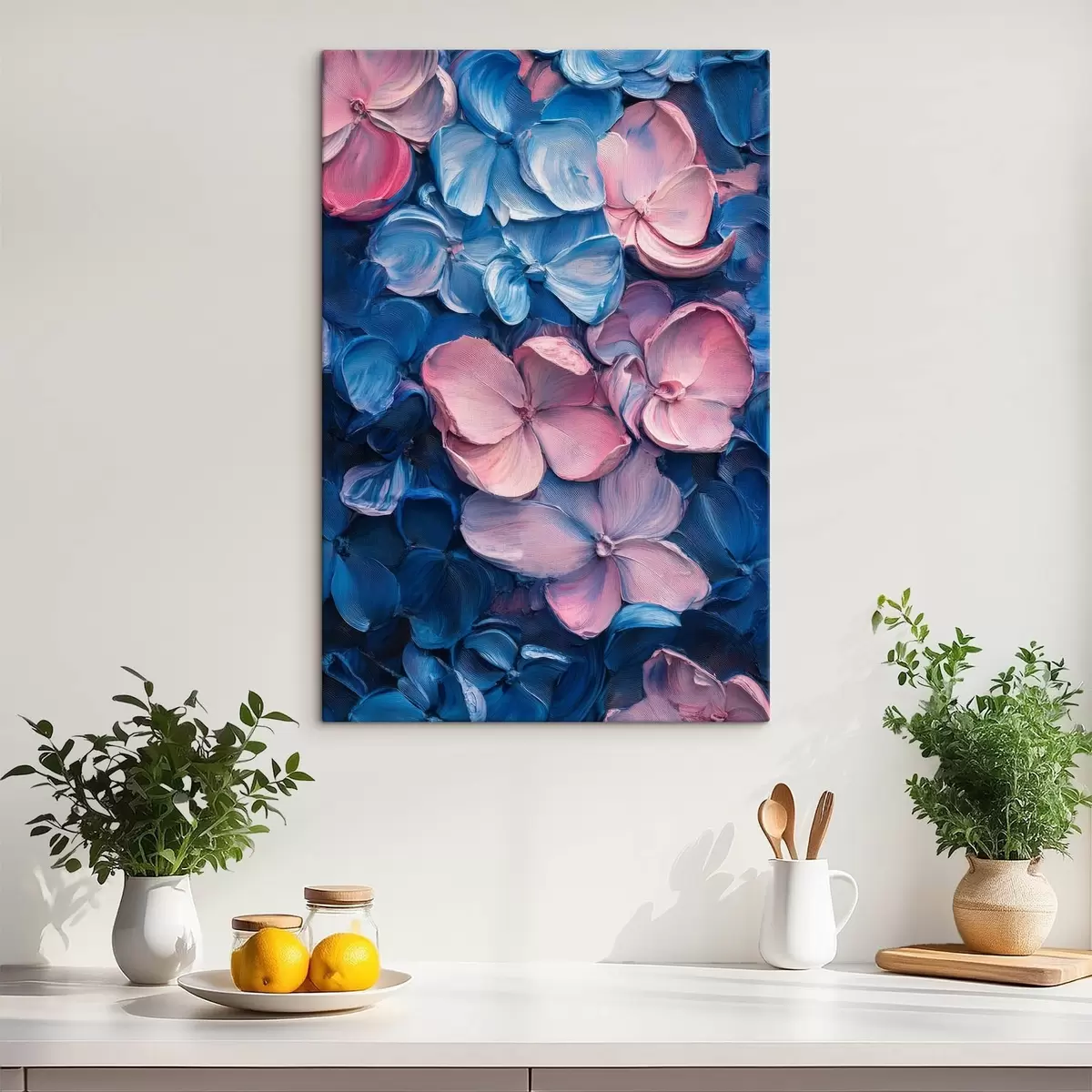 murales de pared Flores, modelado de imitación s42180