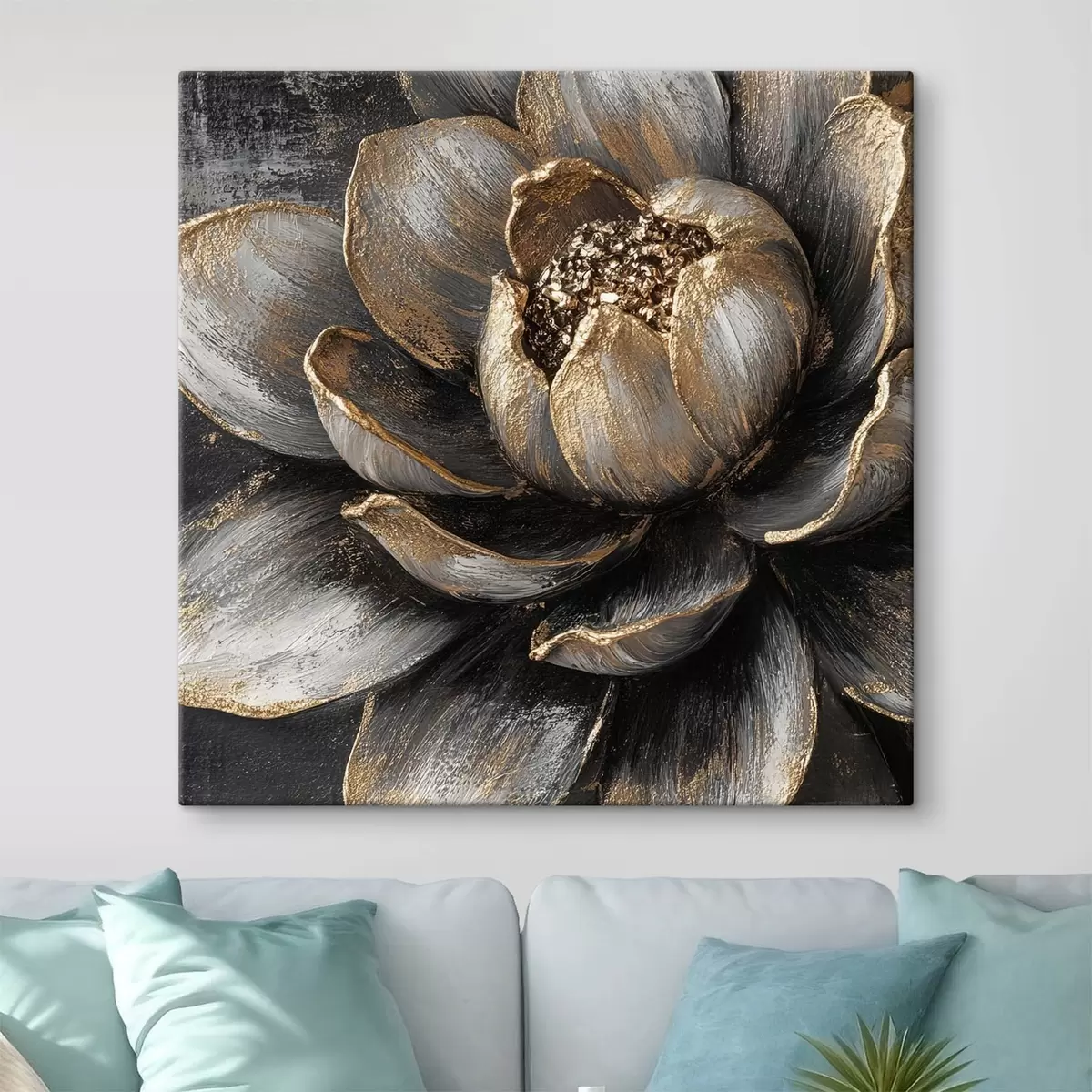 murales de pared Gran flor preciosa s42182