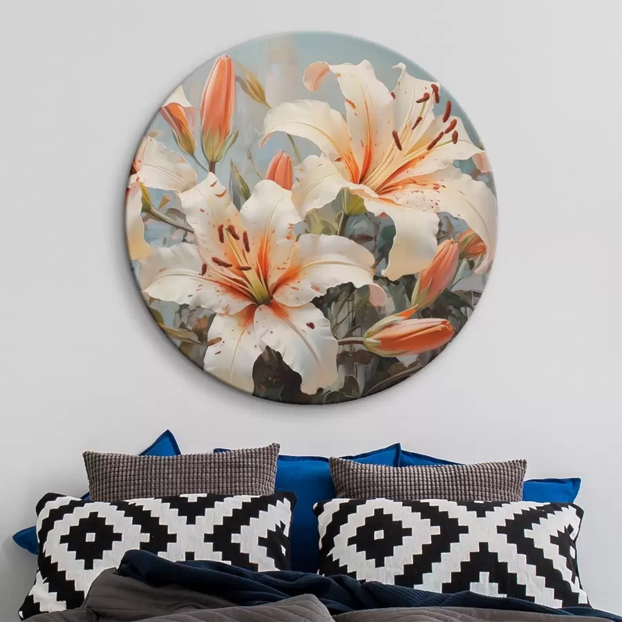 murales de pared Lirios silvestres gran cuadro de imitación r42367