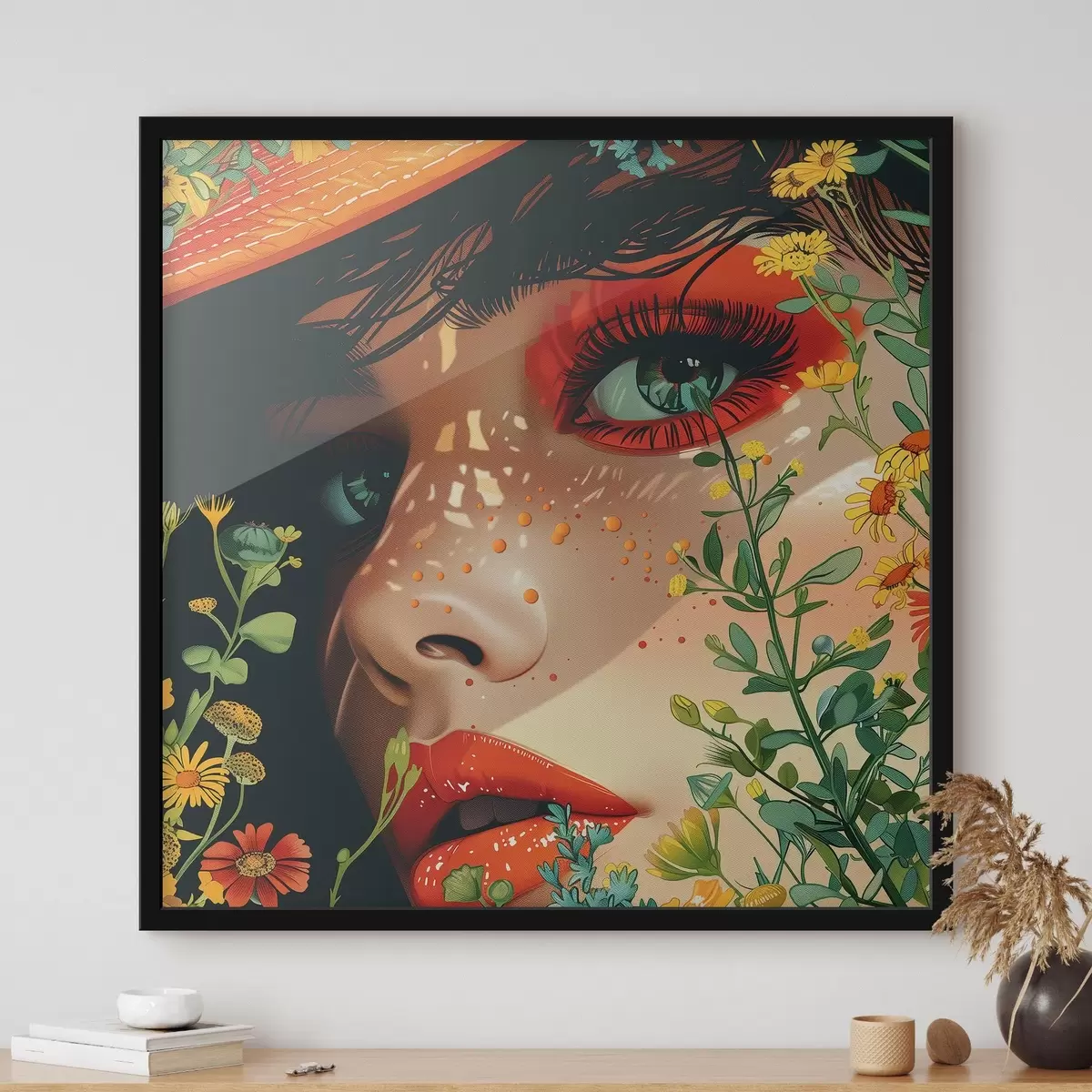 Poster Mirada brillante de una niña f42082