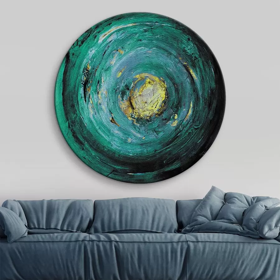 murales de pared Pintura artística, color y ojo r00345