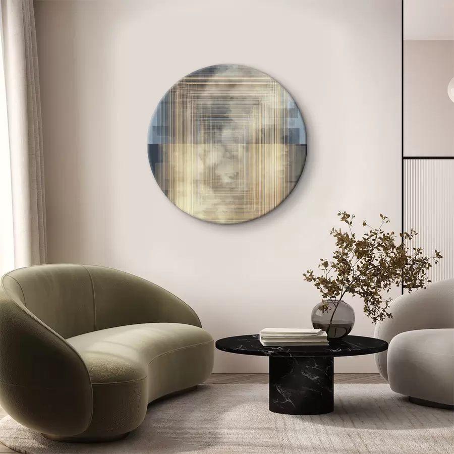 murales de pared Rectángulo, fenómeno atmosférico y arte r01365