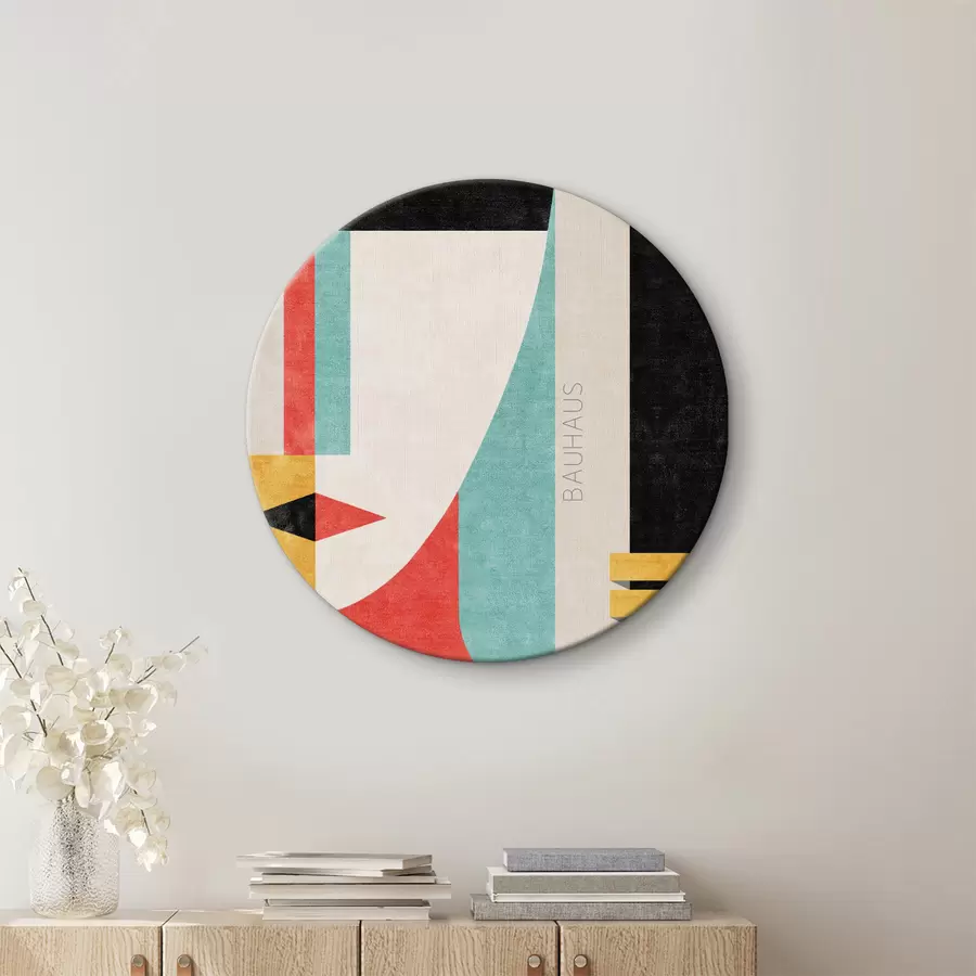 murales de pared Mira a la vuelta de la esquina, abstracción r01793