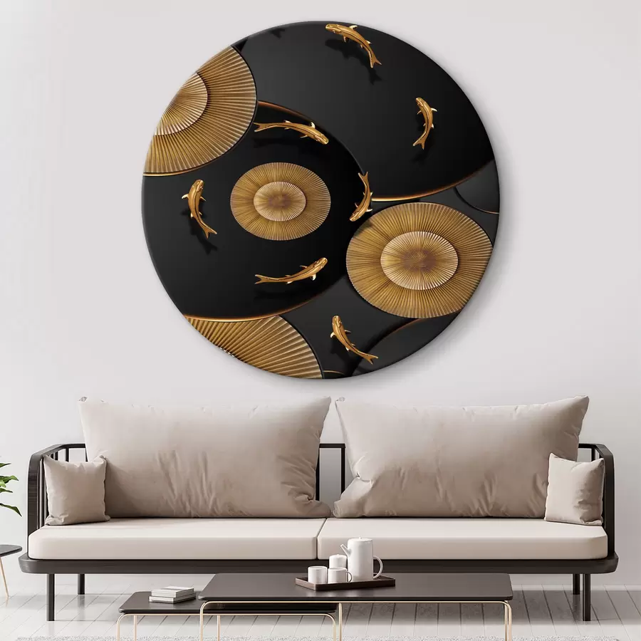 murales de pared Carpa koi r02509