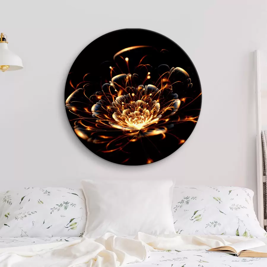 murales de pared Flor, ventana y electricidad r02877