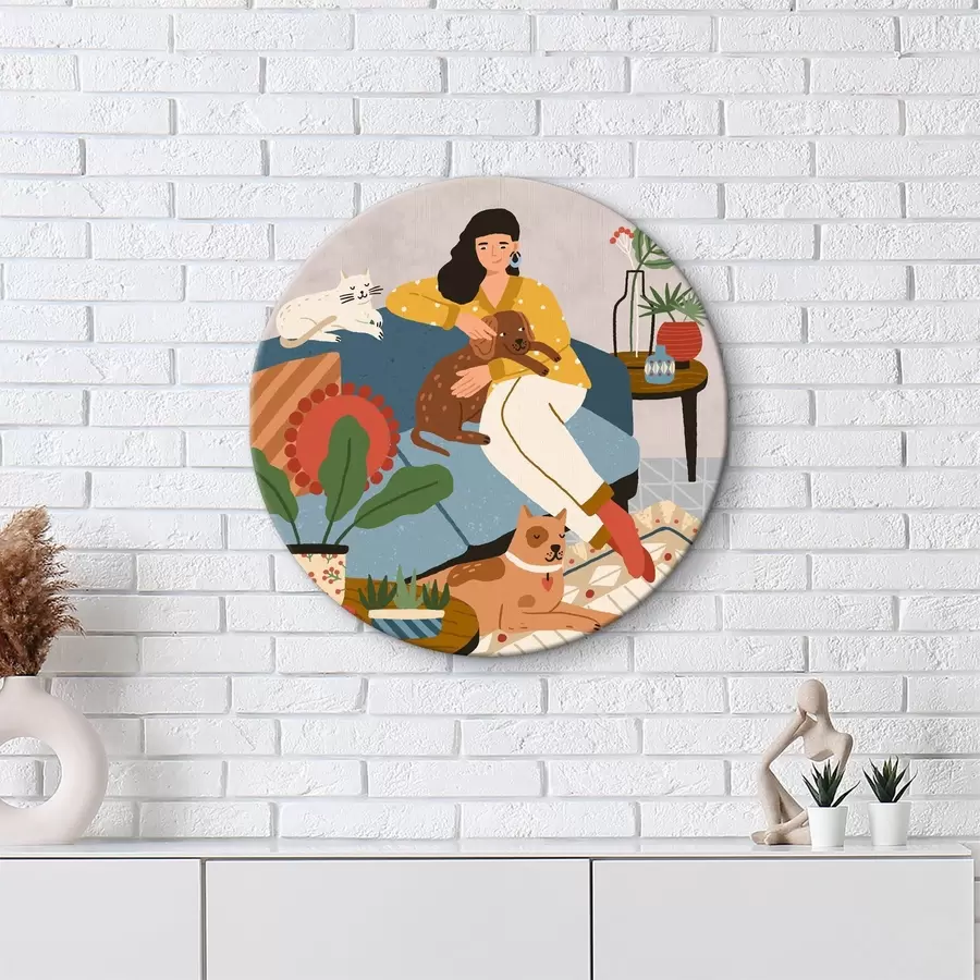 murales de pared Comodidad en casa r03224