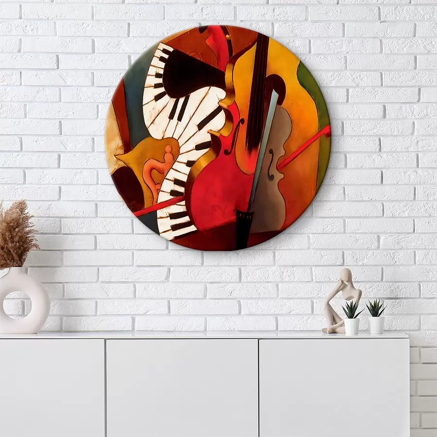 murales de pared Instrumento musical, instrumento de cuerda y familia del violín r04342