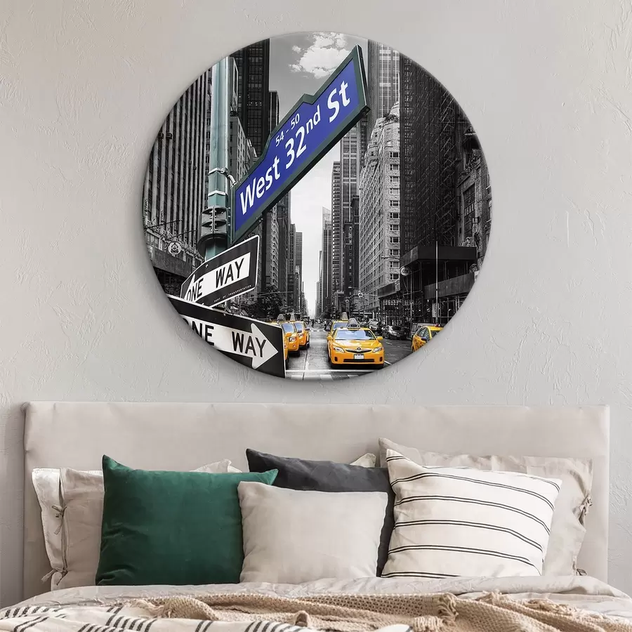 murales de pared Edificio, rascacielos e coche r07151