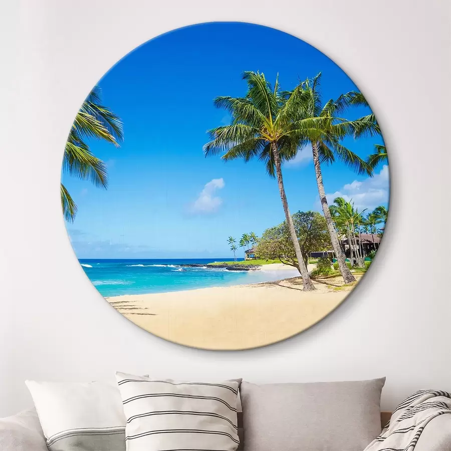 murales de pared Villa junto al mar r08149