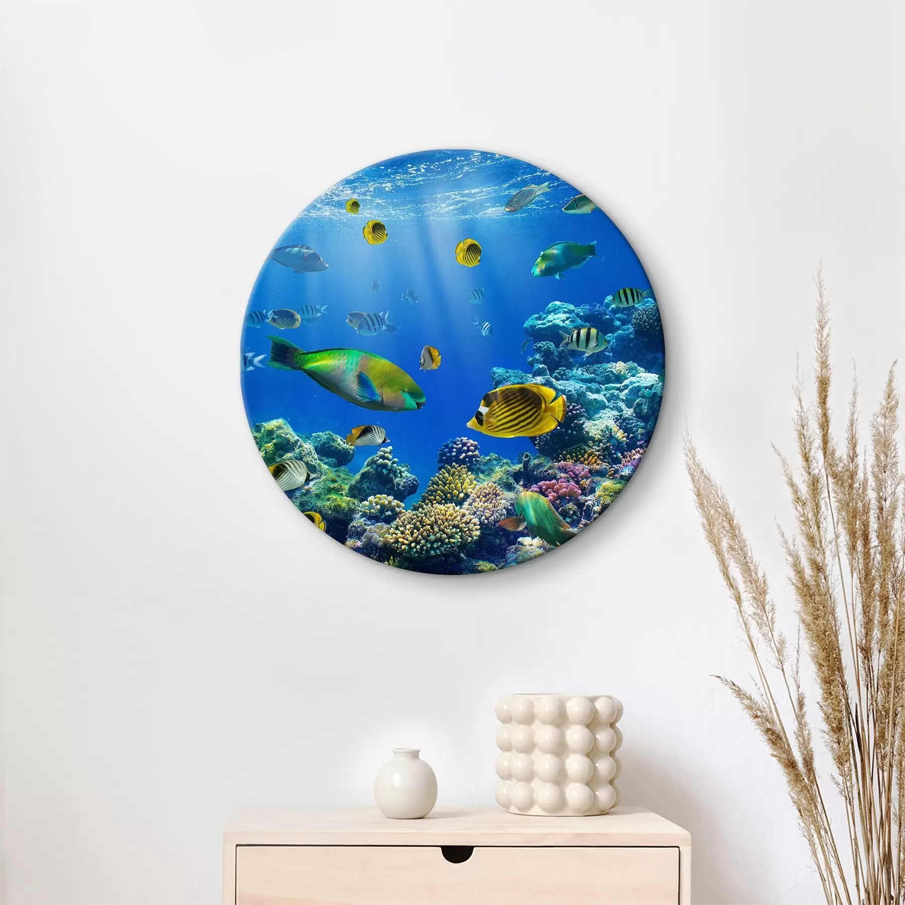 murales de pared Agua, azul y medio natural r08470