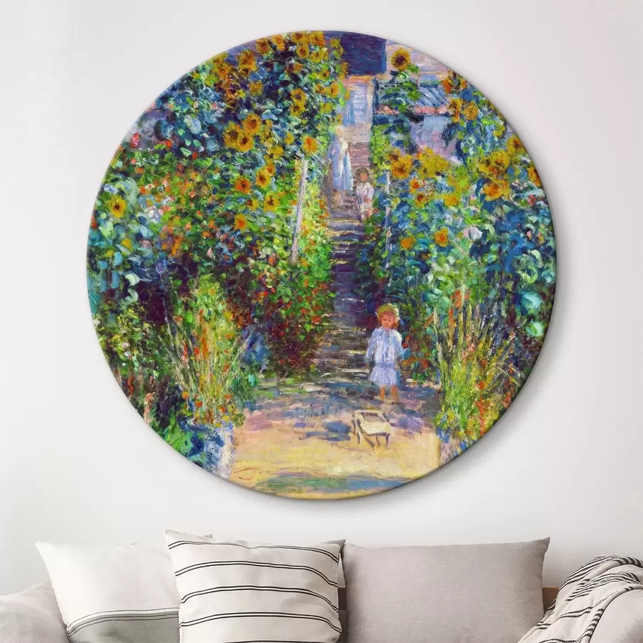 murales de pared El jardín del artista en Vetheuil r11686