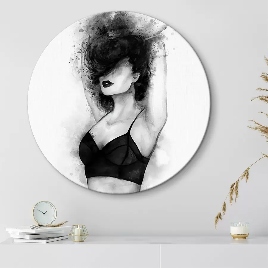 murales de pared Fotografiar el pelo, los brazos y el flash r21246