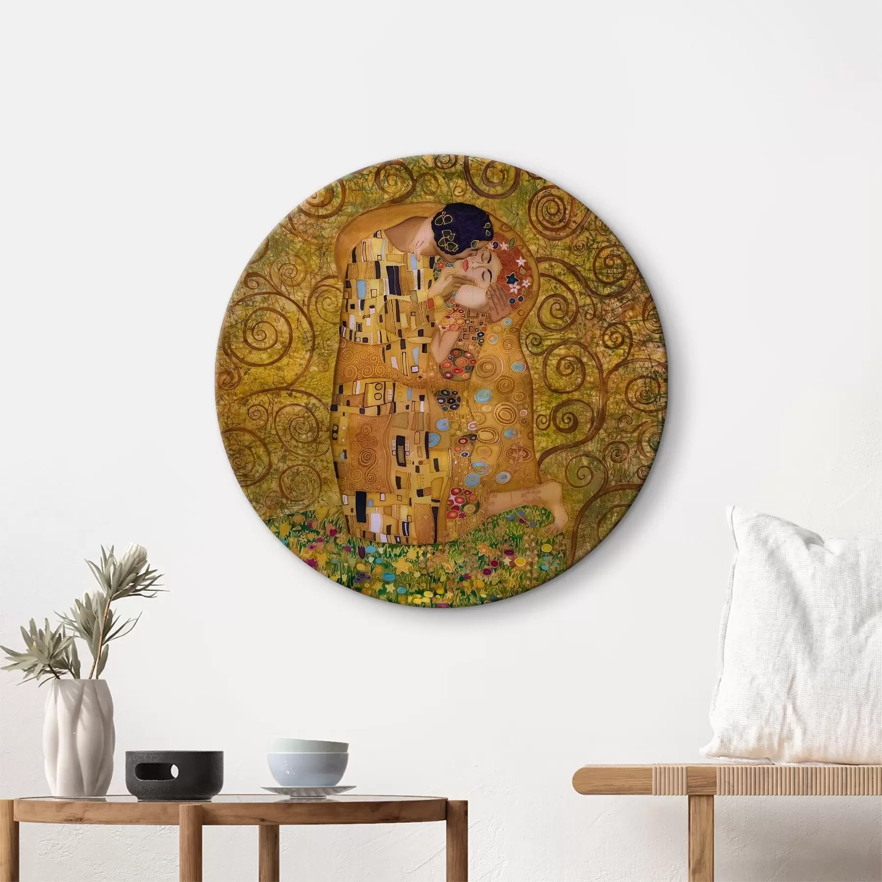 murales de pared El beso, Gustav Klimt r27031