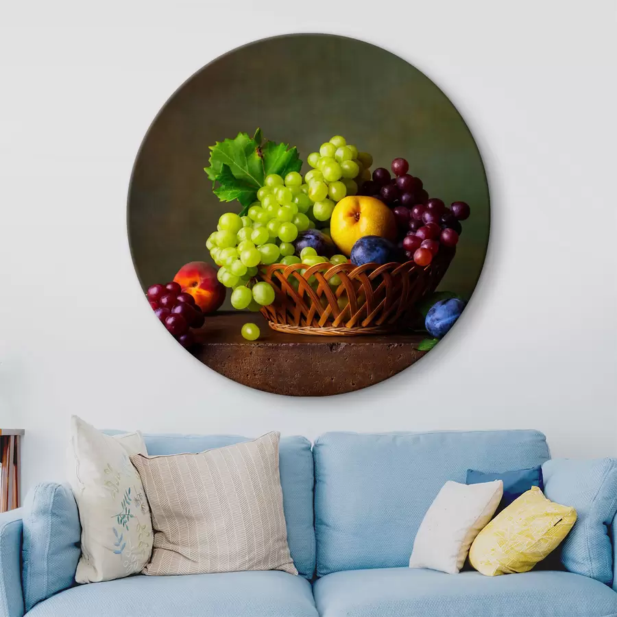 murales de pared cesta de fruta r31114