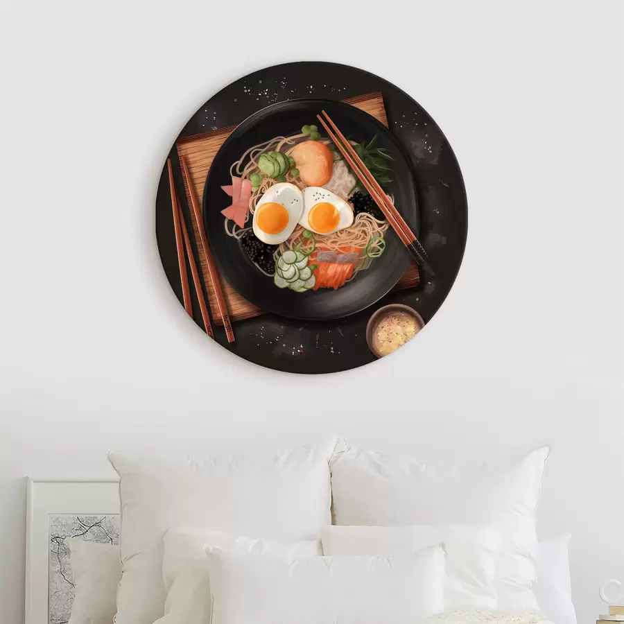 murales de pared A la cocina con la imagen del ramen r32129