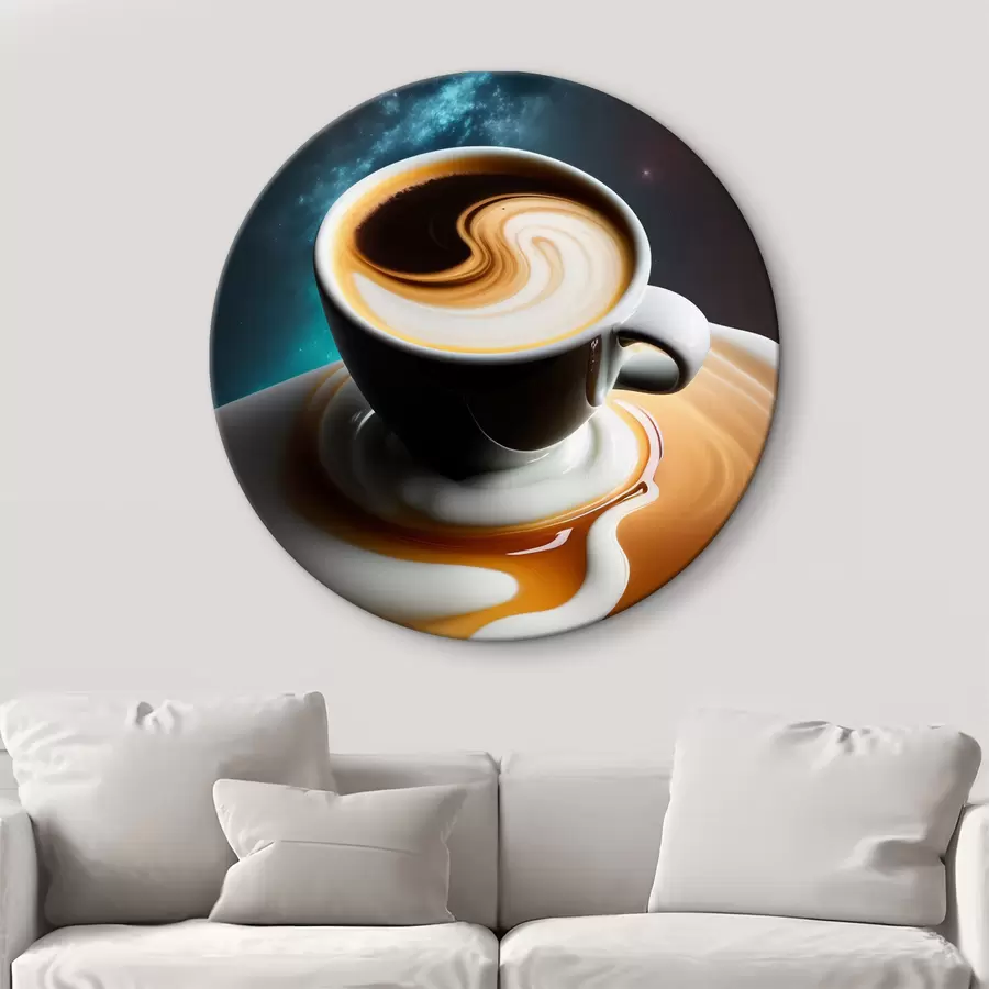 murales de pared Café en el espacio r32143