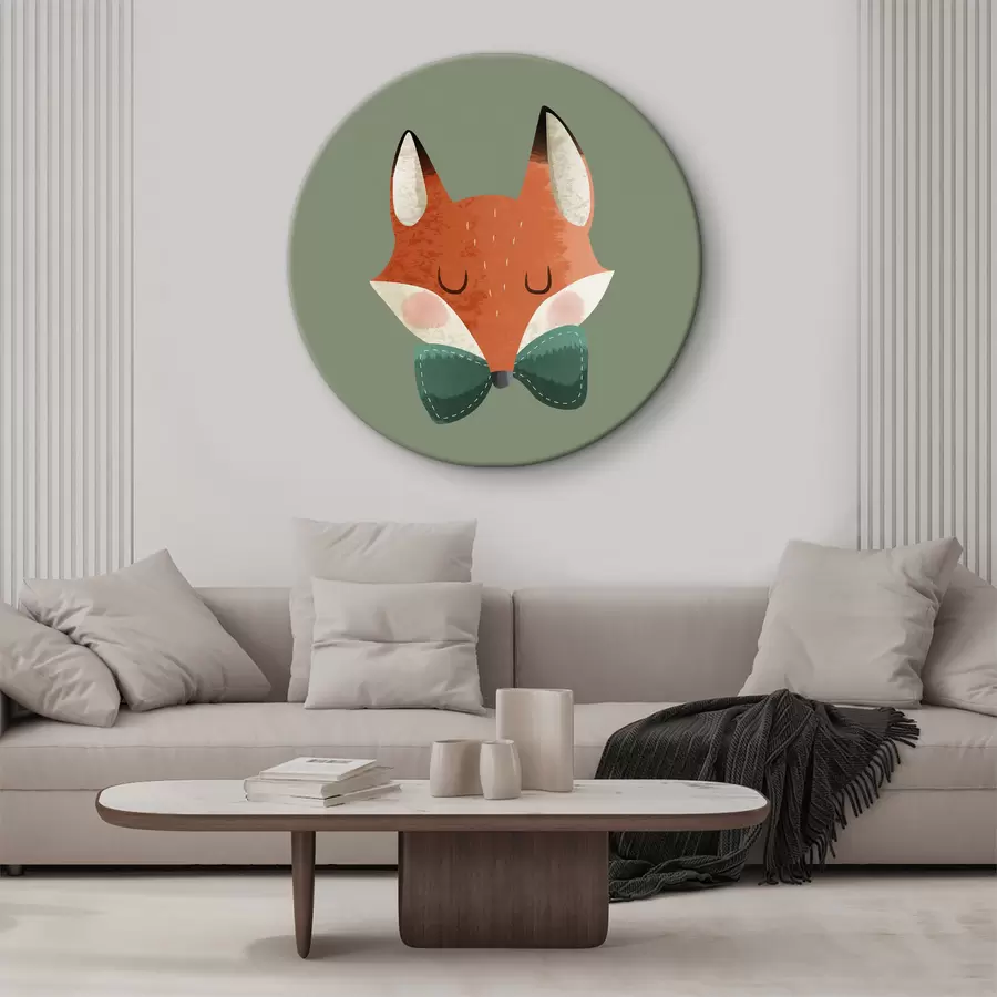 murales de pared Dulce zorro r32224