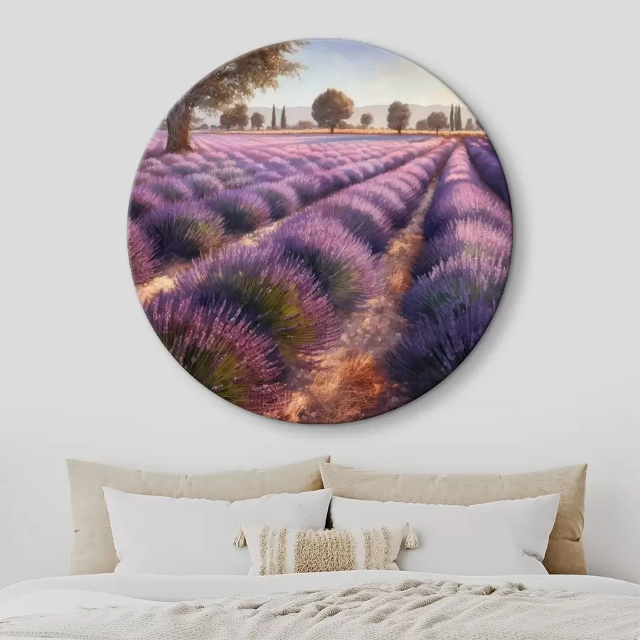murales de pared Campo de lavanda r32539