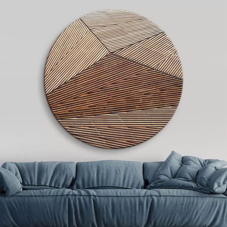 murales de pared La estructura es de madera r32750