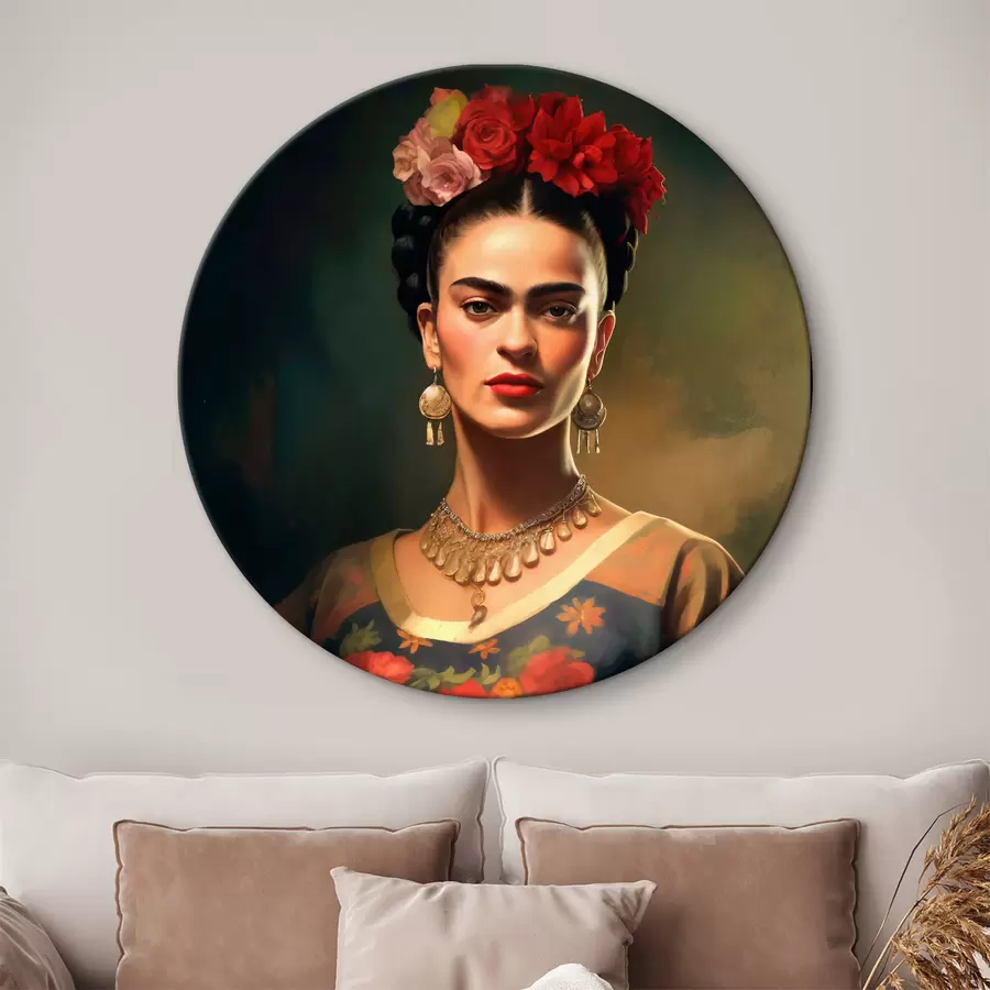 murales de pared Majestuosa Frida Kahlo r32863