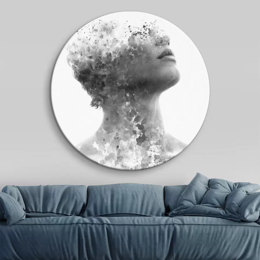 murales de pared Cabello, agua y cabeza r33625