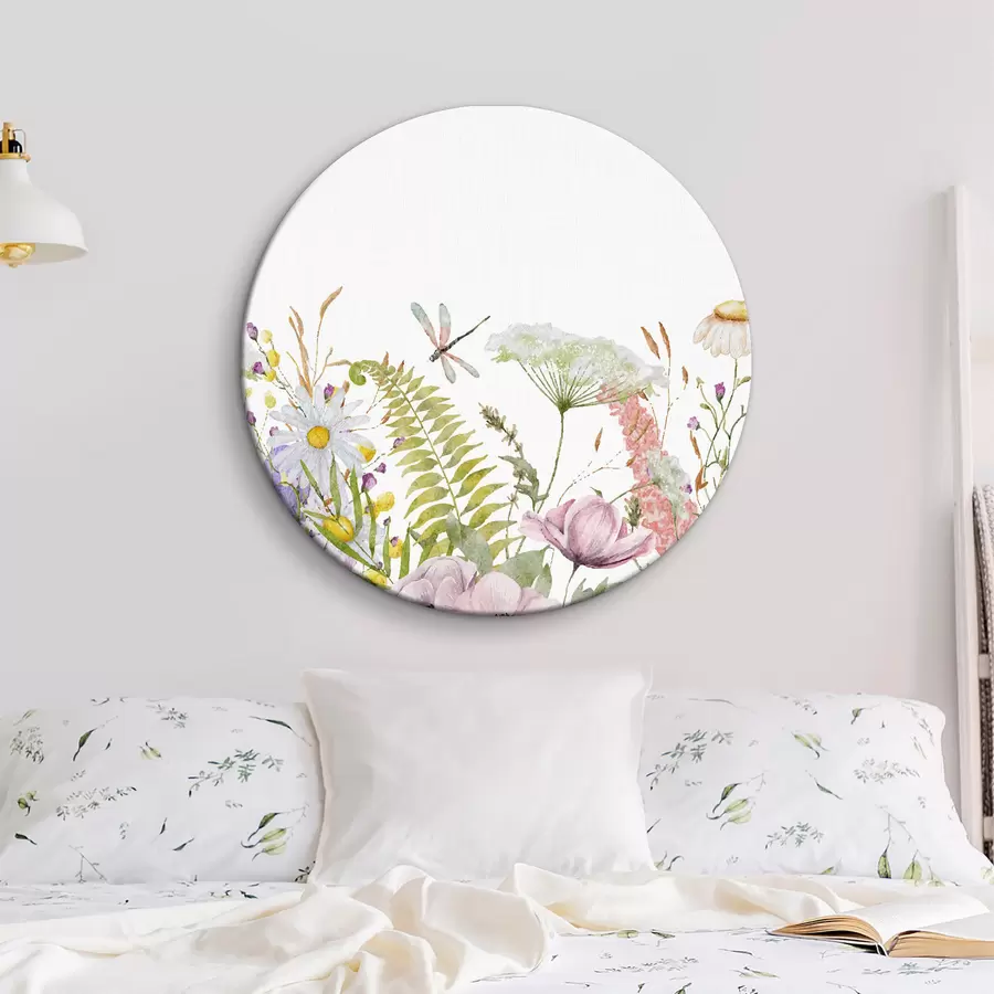 murales de pared flores delicadas r34153