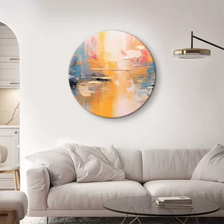 murales de pared abstracción en diferentes colores r34192