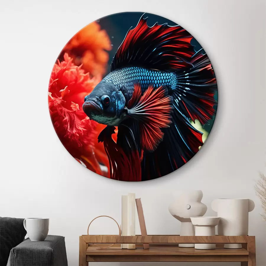 murales de pared hermoso pez r34221