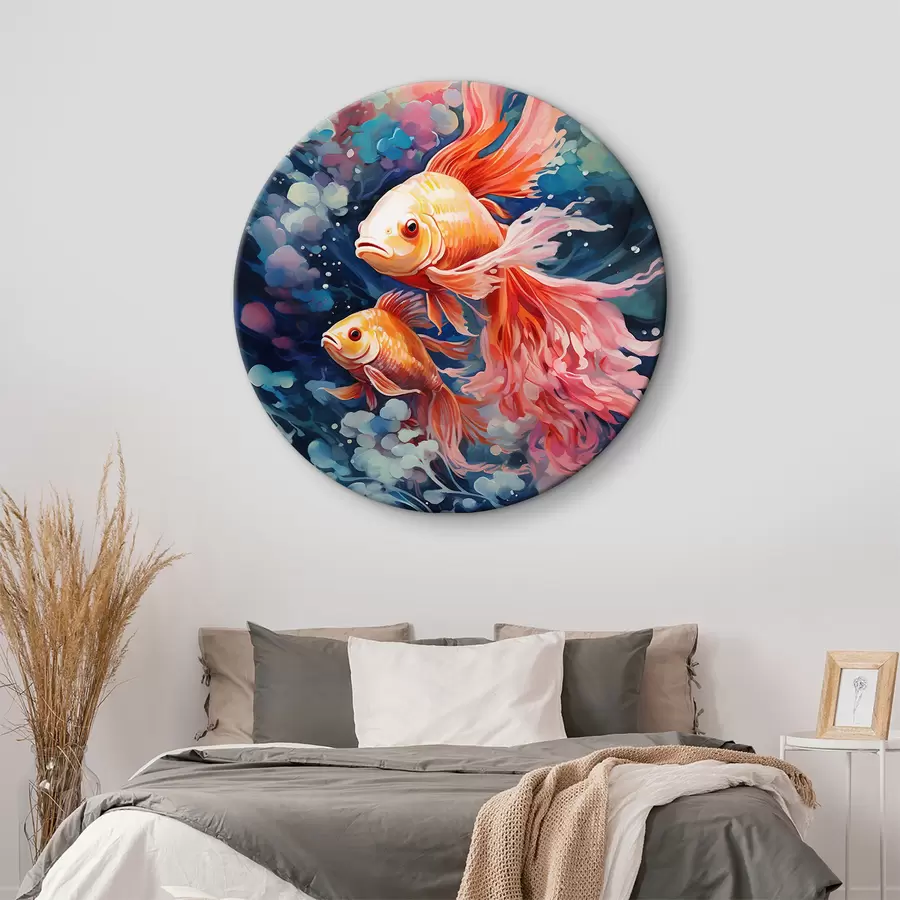 murales de pared Peces de colores mágicos r34255