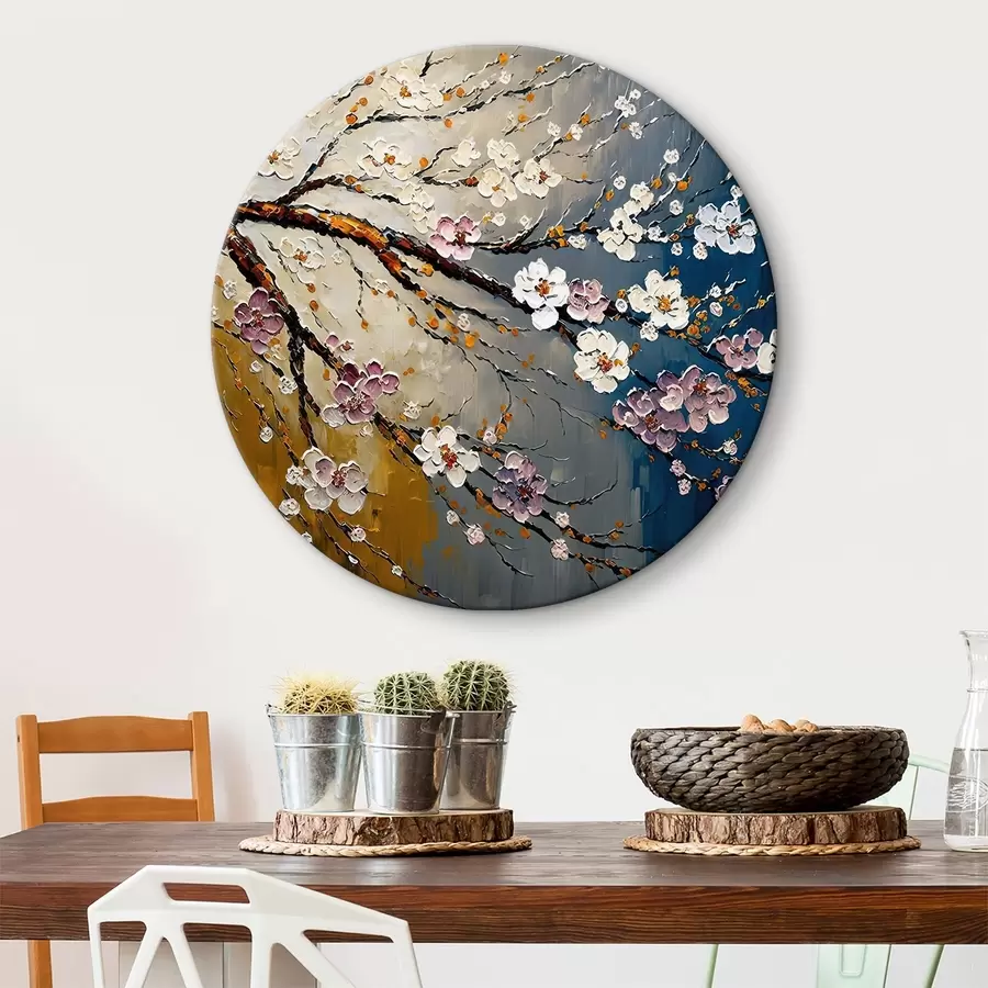 murales de pared Flor de cerezo ilustración de fondo r34615