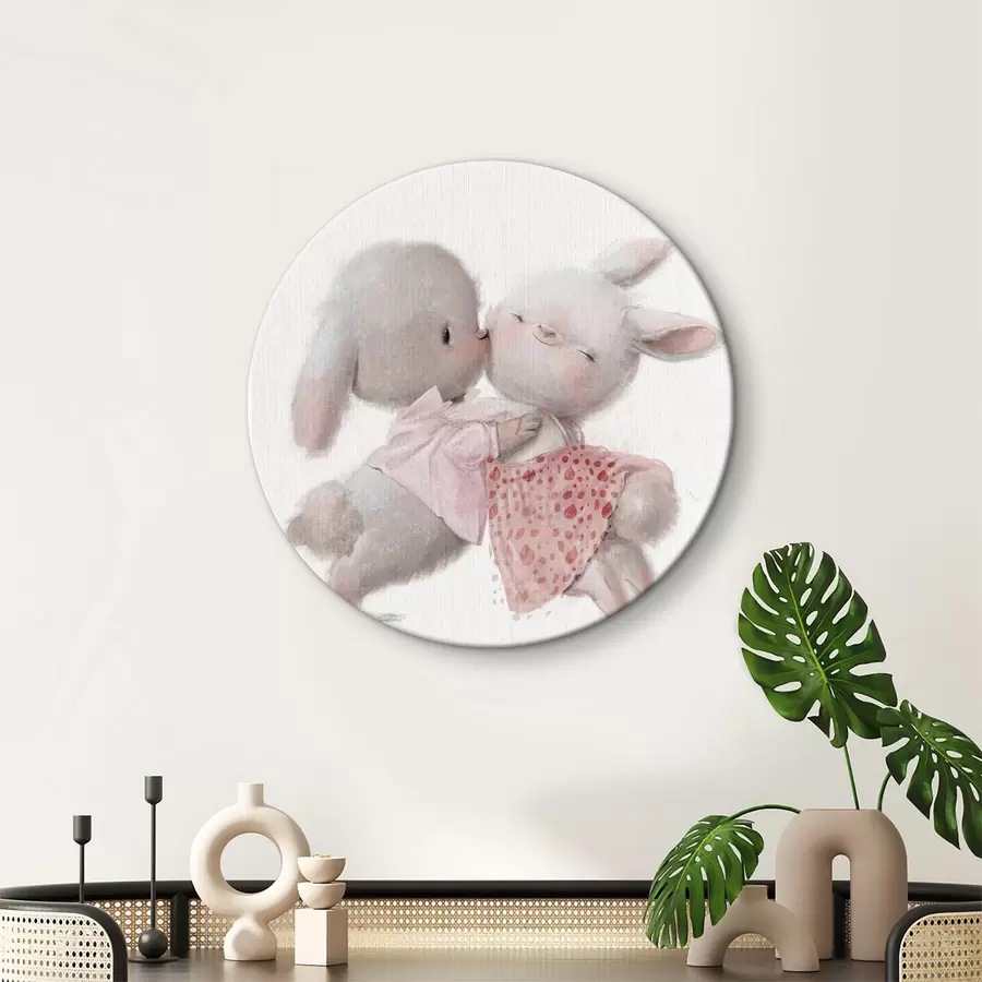 murales de pared Un par de conejitos r34980