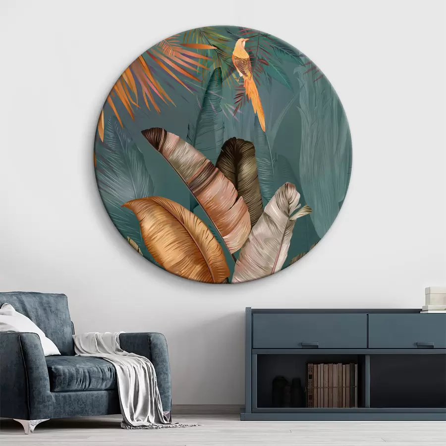 murales de pared Hojas de plátano en los trópicos r35860