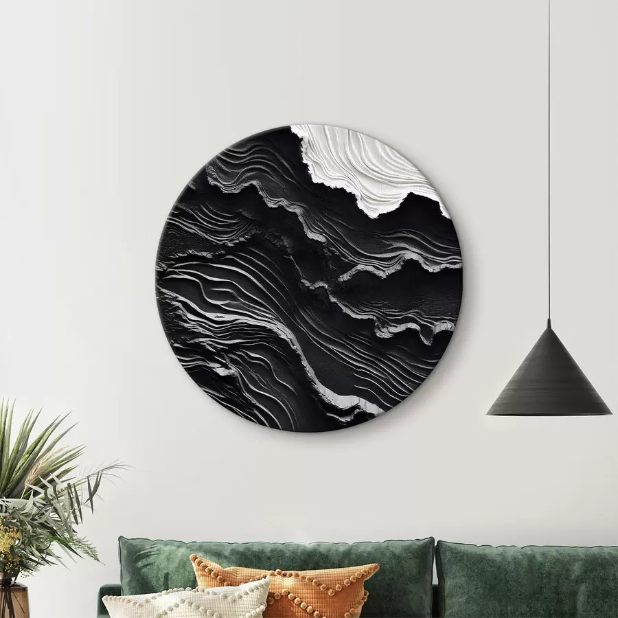 murales de pared Textura abstracta con ondas r35924