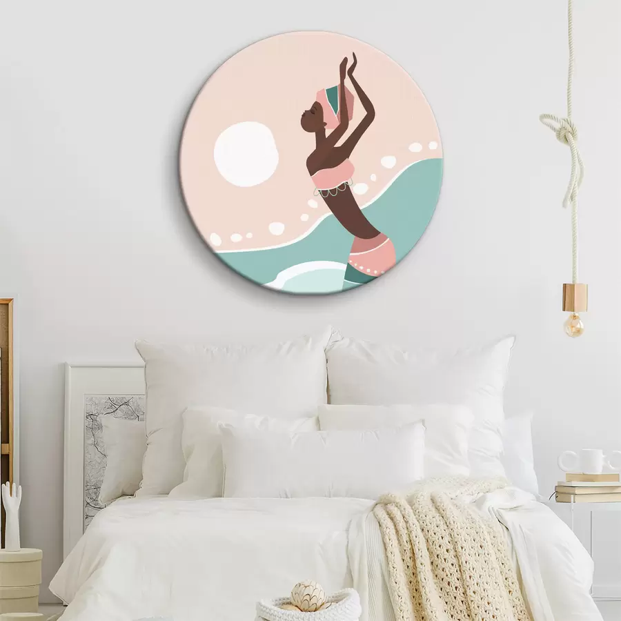 murales de pared Una elegante danza bajo el sol r36404