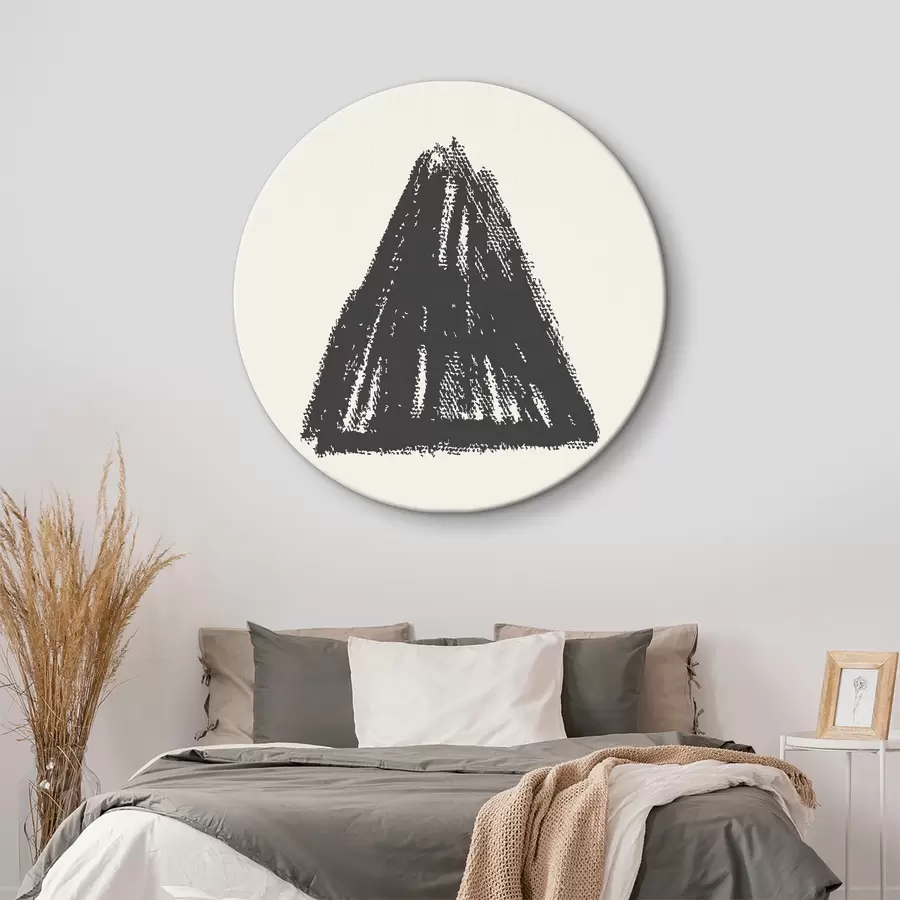 murales de pared Triángulo del arte moderno r36468