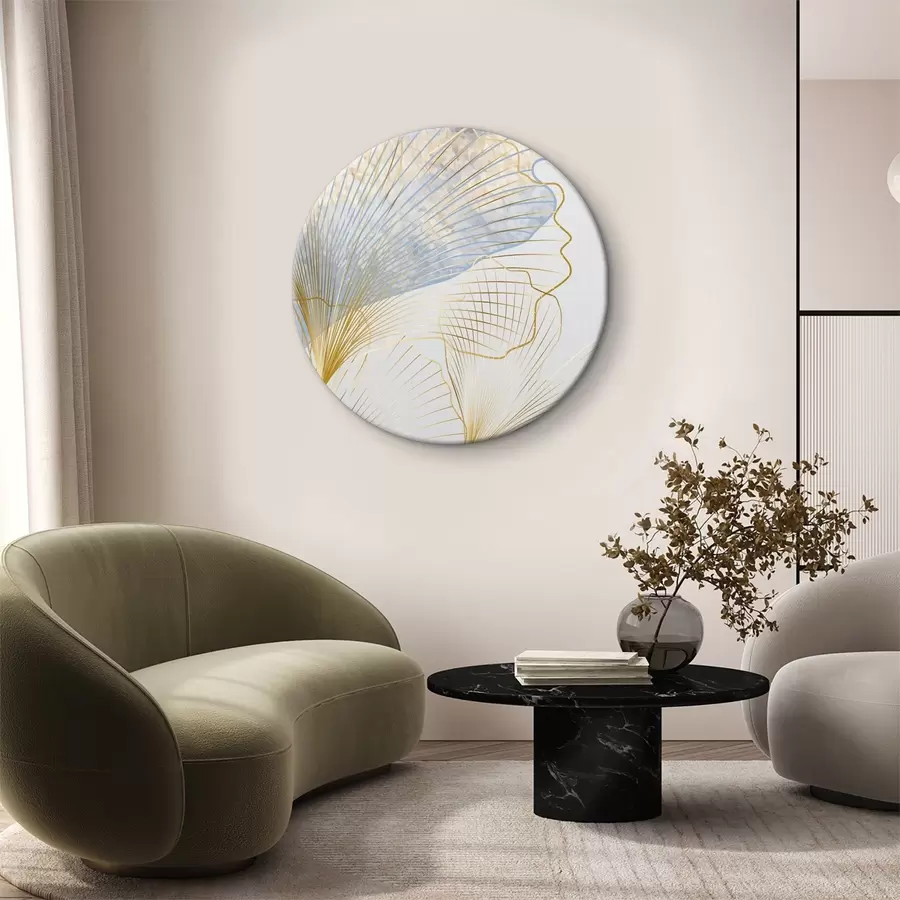 murales de pared Hojas de Ginkgo biloba r36487