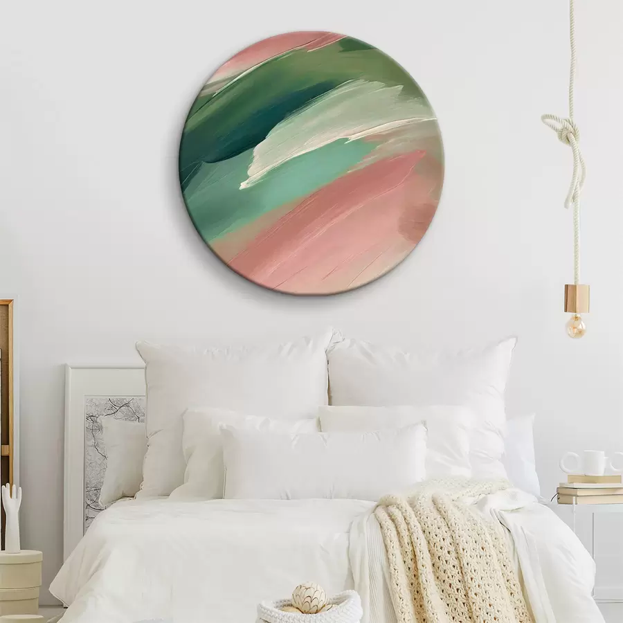 murales de pared Amplias pinceladas en tonos armoniosos r36499