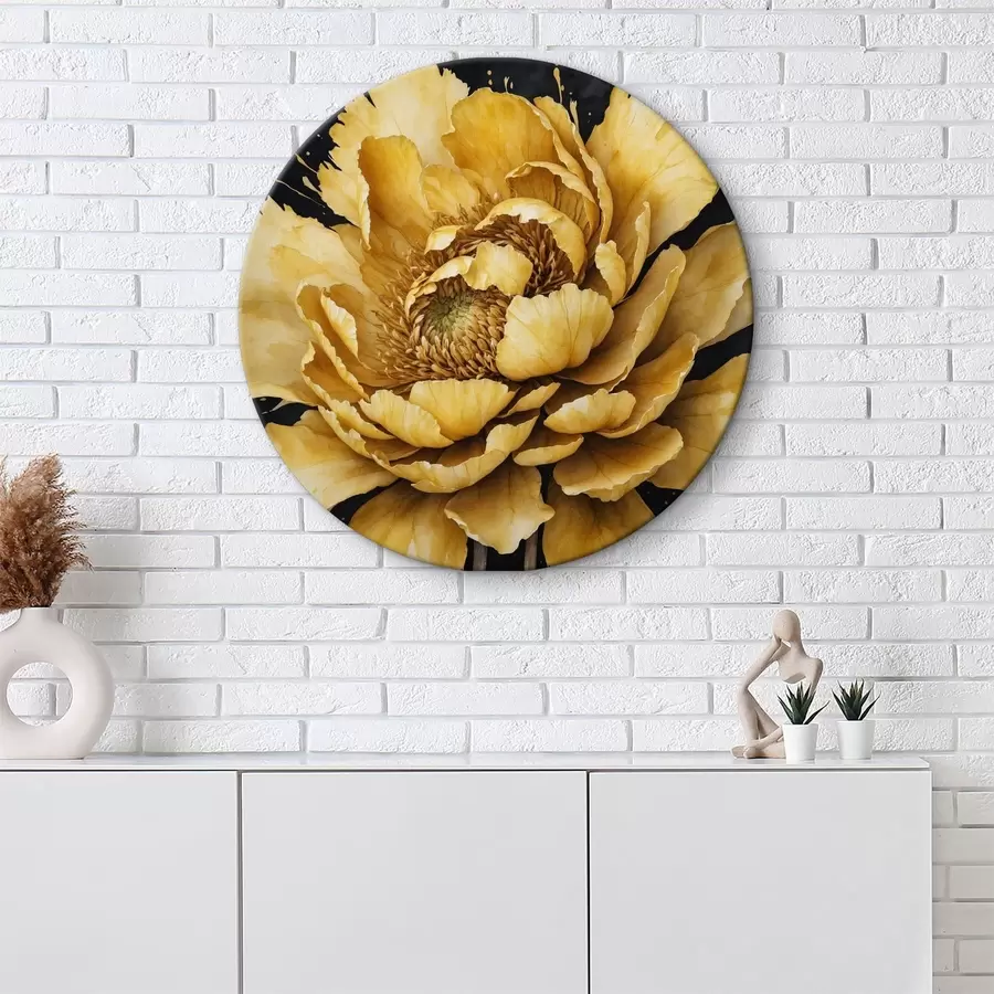 murales de pared Primer plano de una flor r36796