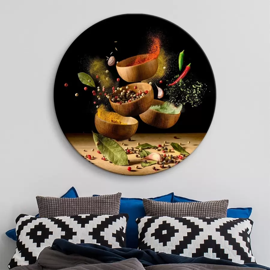 murales de pared Especias y condimentos r37045